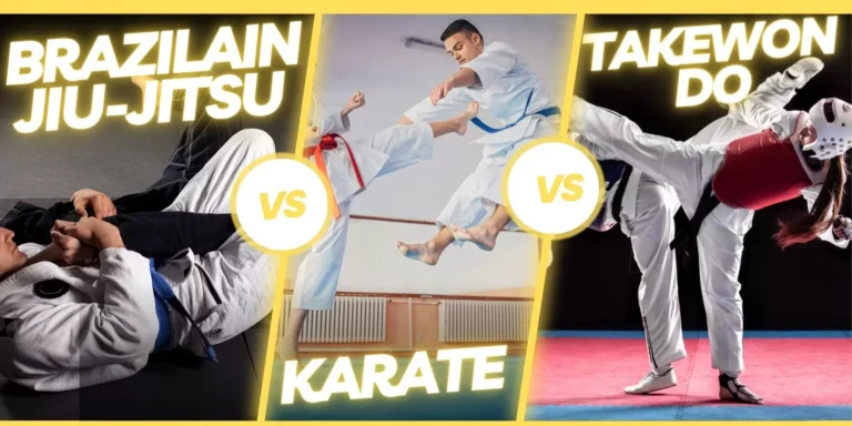 Brazilian Jiu-Jitsu vs. Karate vs. Taekwondo: Understanding the Differences and Benefits